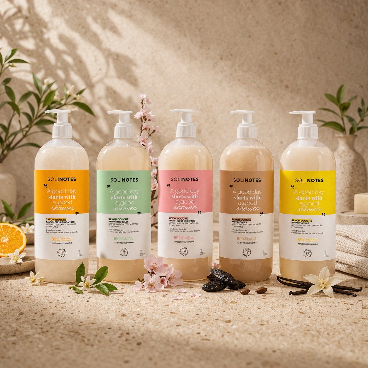 Gel Douche 1L Solinotes