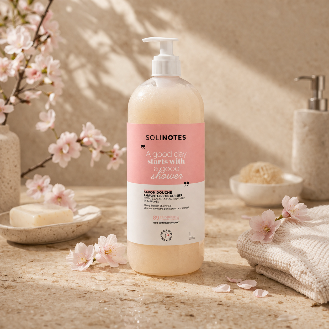 Gel Douche 1L Solinotes