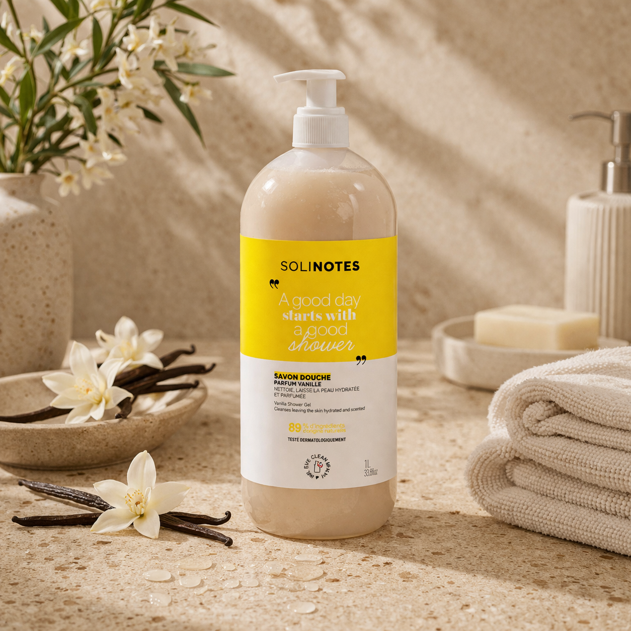 Gel Douche 1L Solinotes