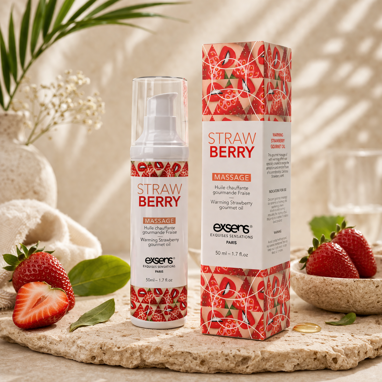Huile Massage Chauffante Gourmande