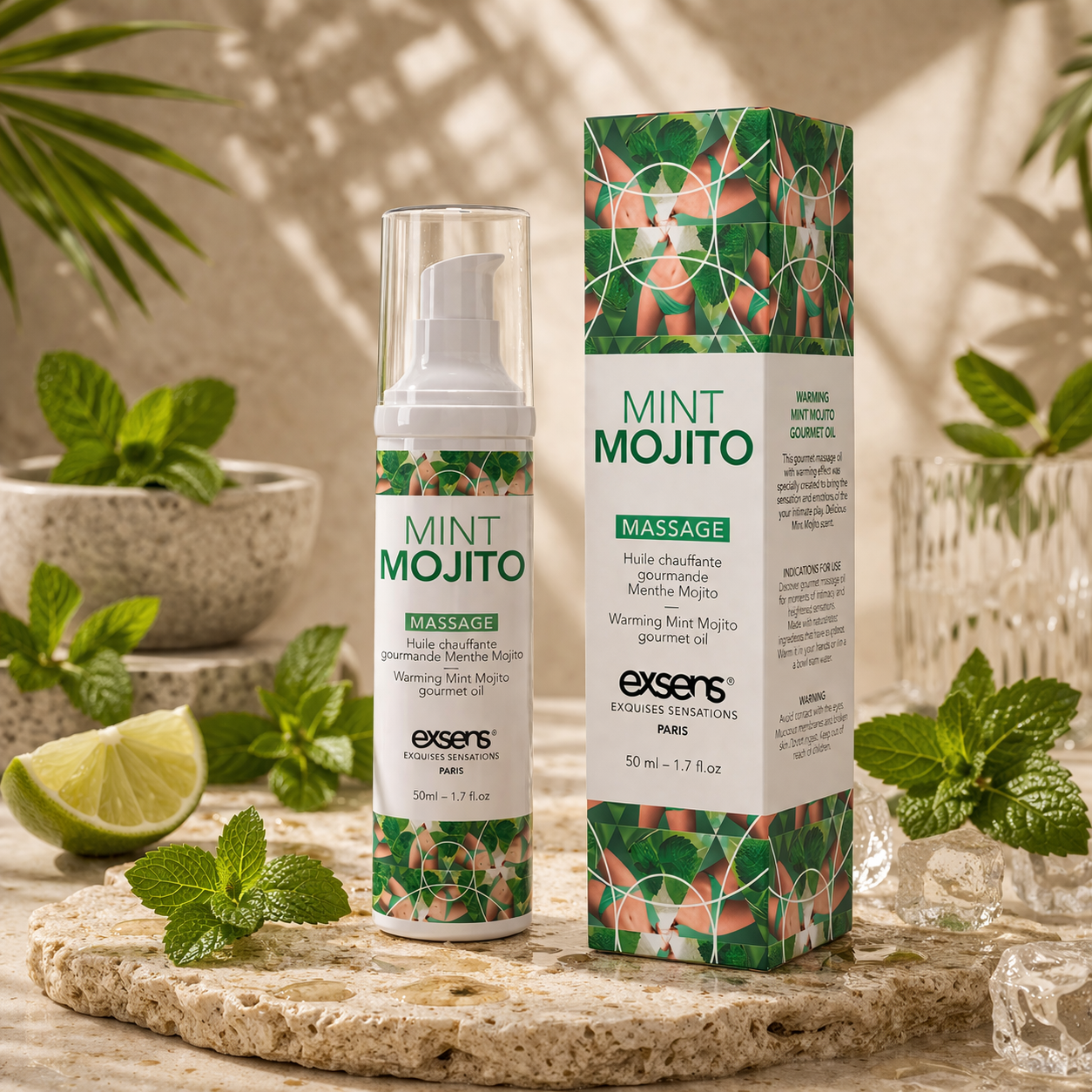 Huile Massage Chauffante Gourmande