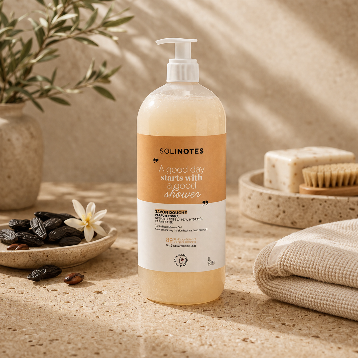 Gel Douche 1L Solinotes